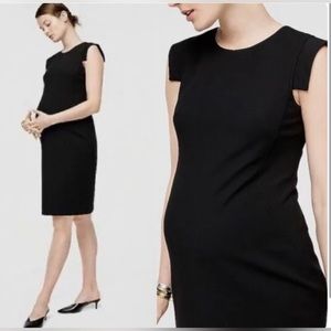 Hatch x J Crew Maternity Resume Dress - Size 0 / XS/S - Black